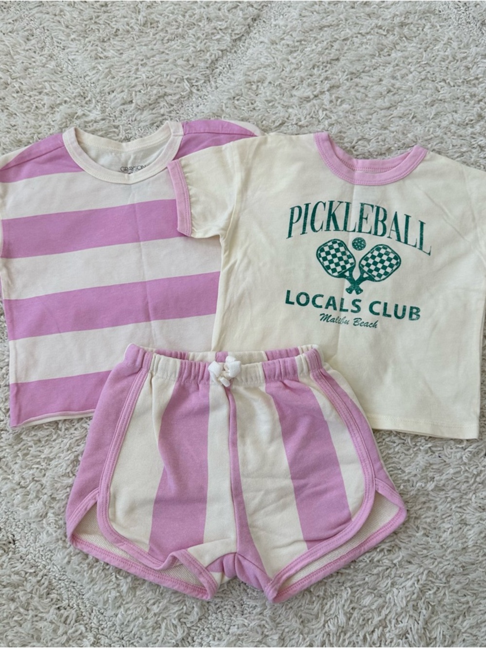 Target Grayson Mini Tees & Shorts Set